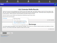 Tablet Screenshot of cranfordlacrosse.org